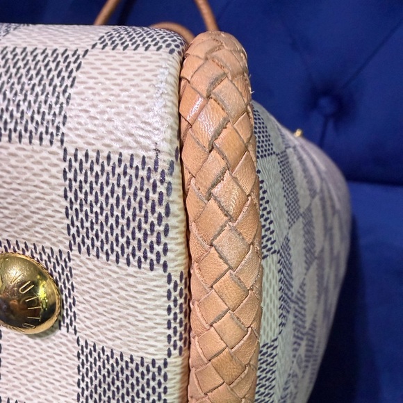 Louis Vuitton Propriano bag in Damier Azur - Picture 6 of 11